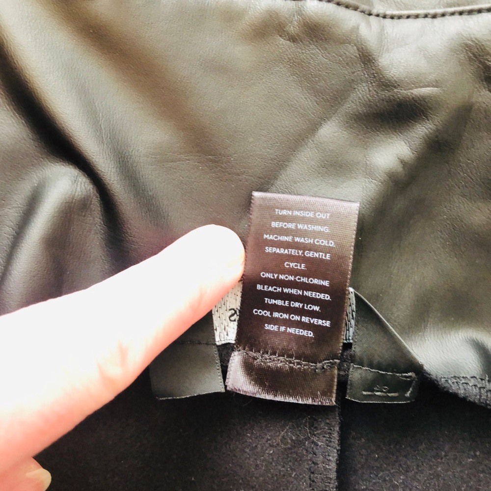 Simply Vera Wang faux leather pants - Picture 6 of 9